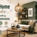 LLBlogHome Upgrades by LoveLolaBlog banner showing a modern living room with stylish home decor and renovation ideas.